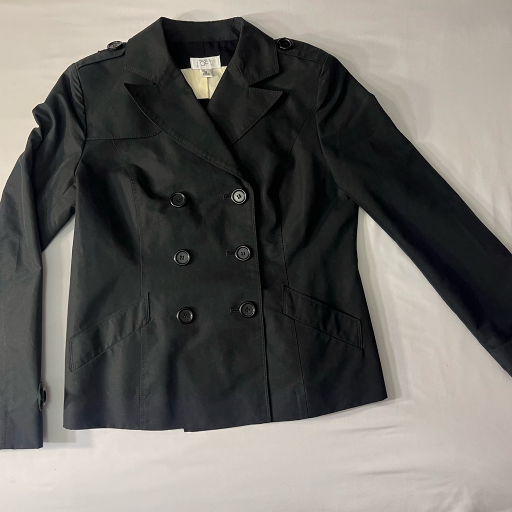 Ann Taylor Loft jacket - size 6 - black